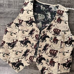 Western Vintage-Style Vest